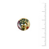 Bouton en bois fleurs Oris 15 mm - papillon x1