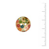 Bouton en bois fleurs Serya 18 mm - multicolore x1
