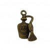 Breloque parfum 20mm bronze x1