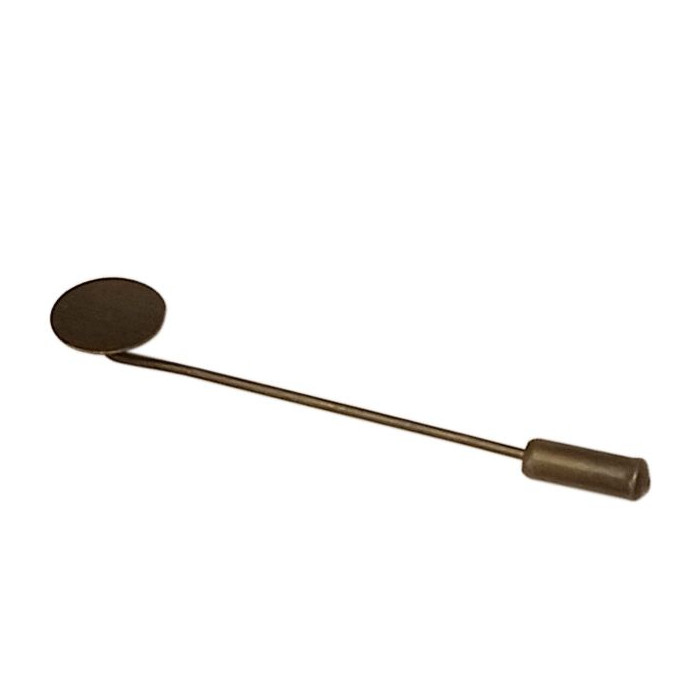 Support broche fibule plateau 10mm de diamètre bronze x1