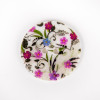Bouton en nacre fleurs 