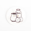 Bouton en nacre Milk