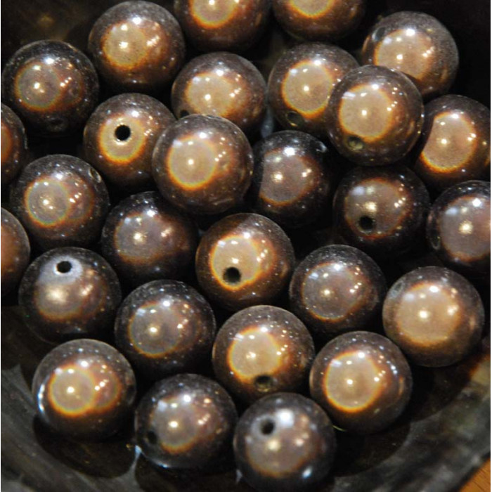 Perles magiques - marron gris - Atelier de la Création