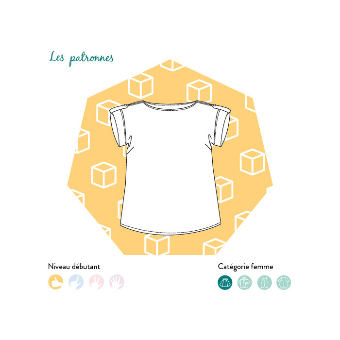 Judd - patron Top femme - Les patronnes