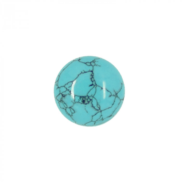 Cabochon turquoise 16 mm x1