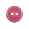 Bouton en nacre émaillée rose
