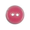 Bouton en nacre émaillée rose