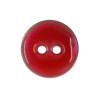 Bouton en nacre émaillée rose corail