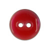 Bouton en nacre émaillée rose corail