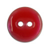Bouton en nacre émaillée rose corail