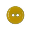 Bouton en nacre émaillée safran