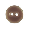 Bouton en nacre émaillée taupe