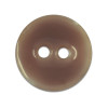 Bouton en nacre émaillée taupe