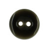 Bouton en nacre émaillée gris anthracite