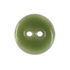Bouton en nacre émaillée vert