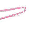 Ruban dentelle 6mm x 10cm - 10 coloris