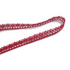 Ruban dentelle 13mm x 10cm - 9 coloris