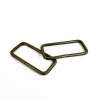 Anneaux de sac rectangulaires 32mm (x2) - Bronze