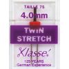Aiguille double pour machine stretch 75 - 4mm