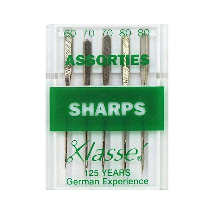 Aiguilles pour machine sharps assorties