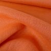 tissu toile de jute - orange x 10 cm