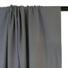 Tissu Crêpe viscose - gris x 10 cm
