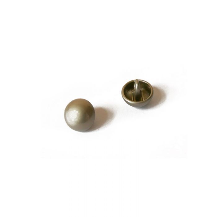 Bouton demi-sphère 10 mm gris x 1