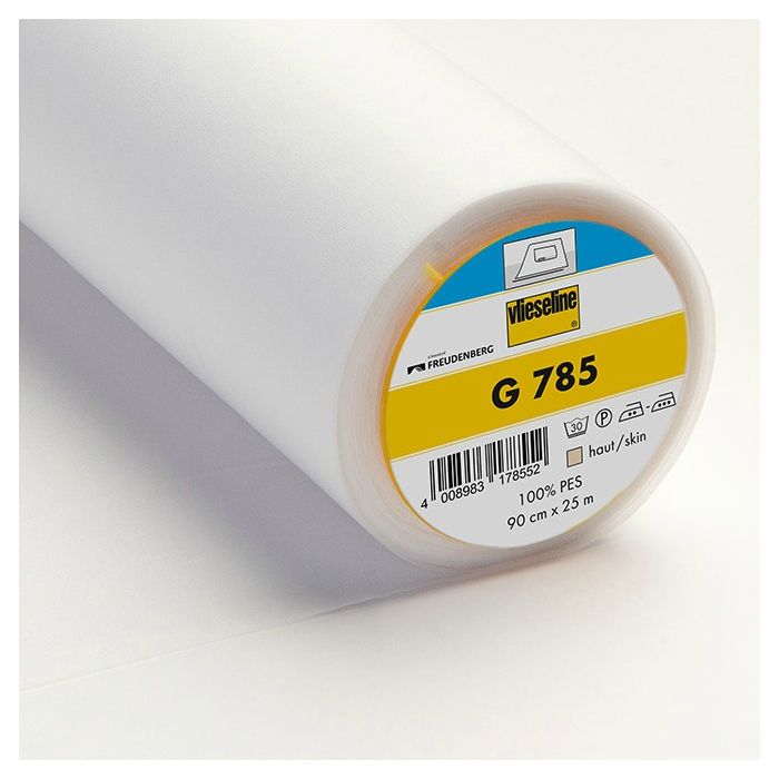 Entoilage thermocollant tissé Vlieseline G785 - blanc