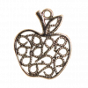 Breloque pomme 21mm cuivre