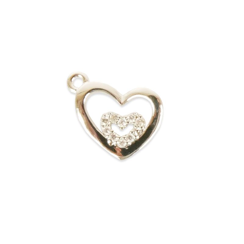 LeCalla Collier avec pendentif cœur I Love You Always and