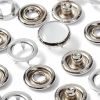 Boutons pression nacre jersey avec outil 12 mm Prym
