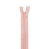 Fermeture à glissière polyester non séparable - rose violet