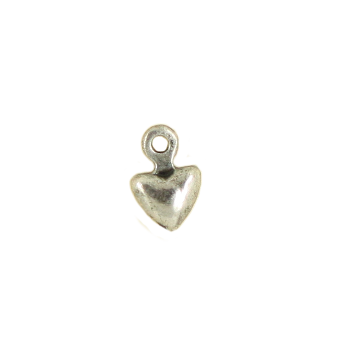 Breloque coeur 7mm argent