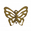 Breloque filigrane papillon 20mm bronze