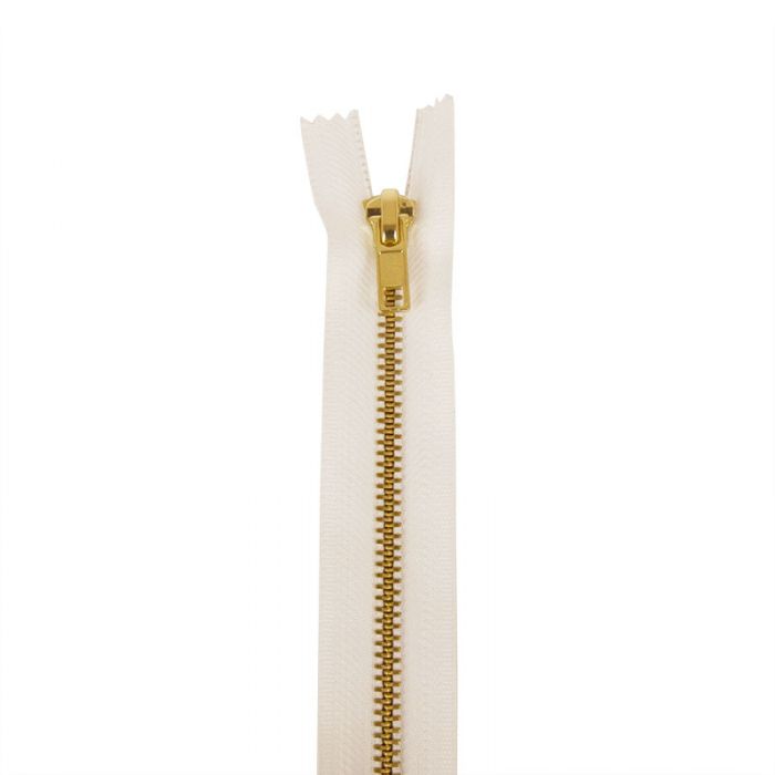 Fermeture à glissière laiton pantalon non séparable