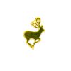 Breloque cerf en acier x1