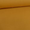 Tissu molleton sweat - ocre x 10 cm