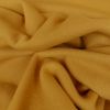 Tissu molleton sweat - ocre x 10 cm