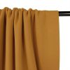 Tissu molleton sweat - ocre x 10 cm