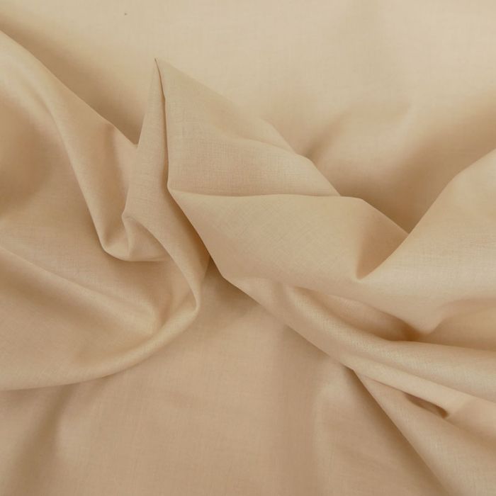 Tissu voile de coton uni - peau x 10 cm