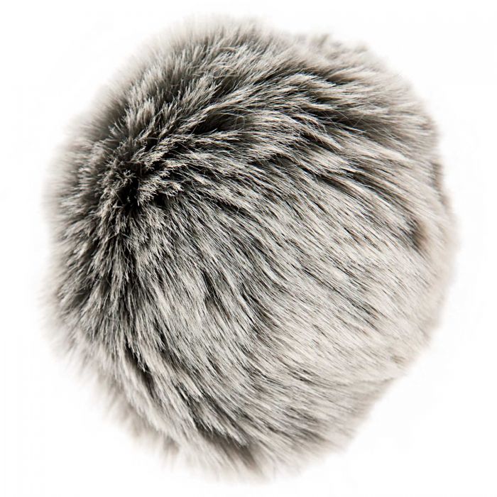 Pompon fausse fourrure 10 cm - Rico