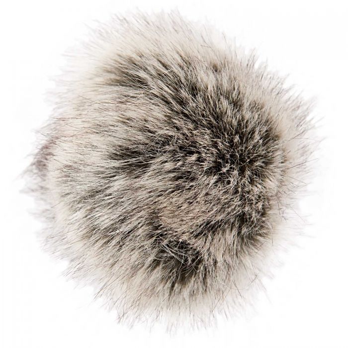 Pompon pour bonnet fausse fourrure 10 cm - Rico