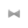 Pendentif serti noeud 2 accroches x1