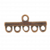 Pendentif 5 accroches 29mm cuivre