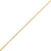 Chaîne maille jaseron 2,4 mm de diamètre x 10 cm