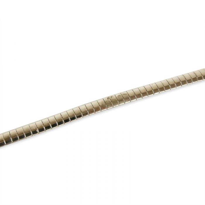 Chaîne maille plate 2*6mm x 10 cm