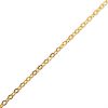 Chaîne maille forçat 2*2,4 mm x 10 cm