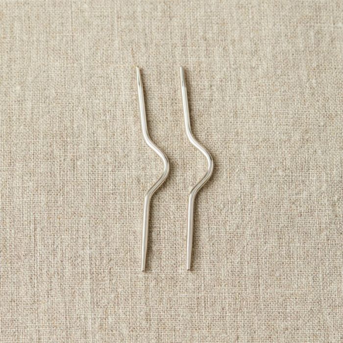 Mini aiguilles à torsades métal 2,5 mm  - CocoKnits