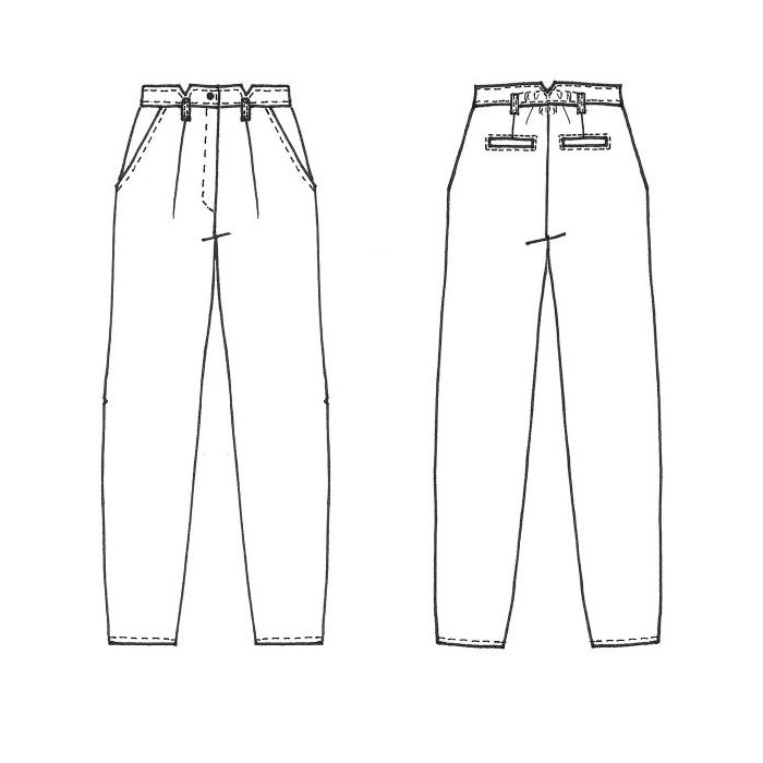 Pantalon Gambette - Cousette Patterns