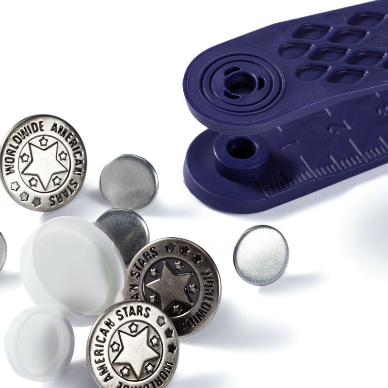 Boutons De Jean Réglables - Lot De 12 Boutons Pression Pour Pantalon, Veste, DIY (bronze, Argent)
